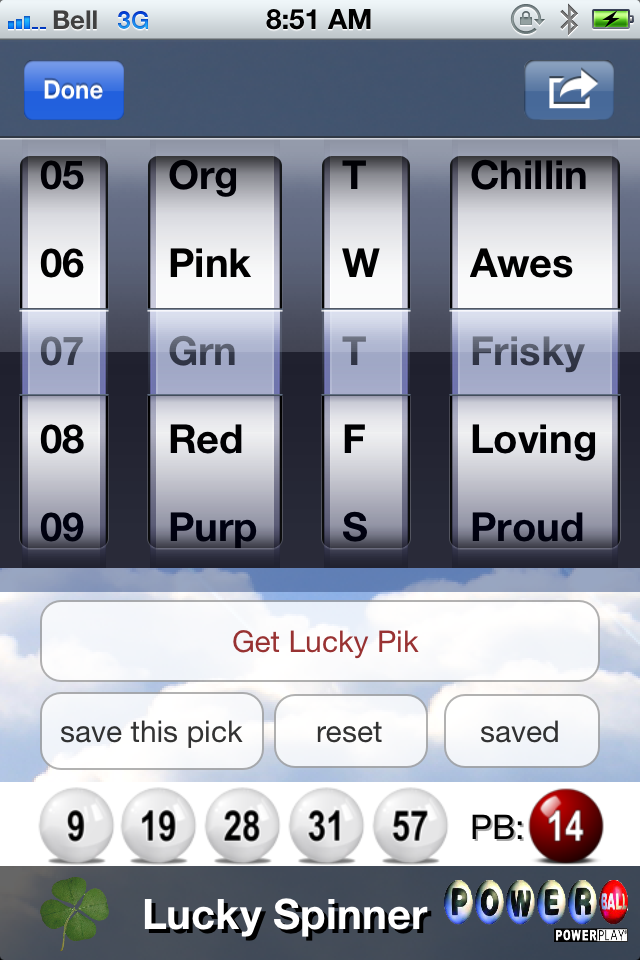 Screenshot Lucky Piks U.S. Texas Screenshot Lucky Piks U.S. Texas